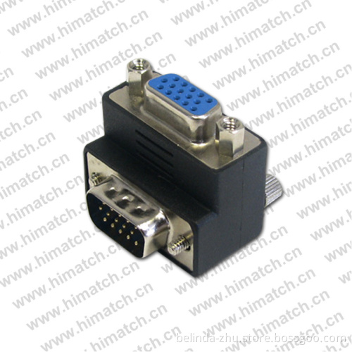 90 Degree VGA Adaptor Male to Female